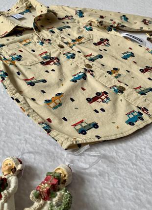Новорічна сорочка для хлопчика 2 роки (2т) від old navy3 фото