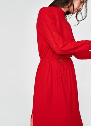 Плаття zara з бічними розрізами10 фото