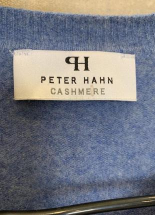 Кашемировый свитер джемпер peter hahn 100% кашемир3 фото