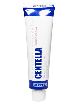 Успокаивающий крем с экстрактом центеллы для чувствительной кожи medi-peel centella mezzo cream1 фото