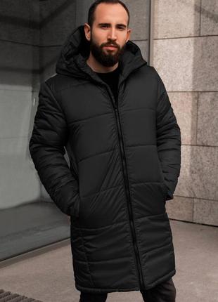 Зимняя удлиненная куртка
