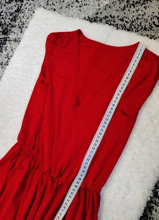 Красное вечернее платье в пол7 фото