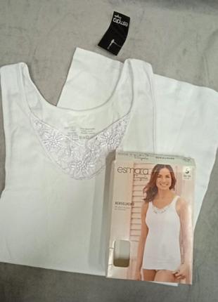 Жіноча білизняна бавовняна майка, євр.рр.s(36-38),m(40-42)