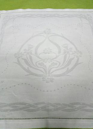Салфетка из дамасской камчатной дамаст ткани