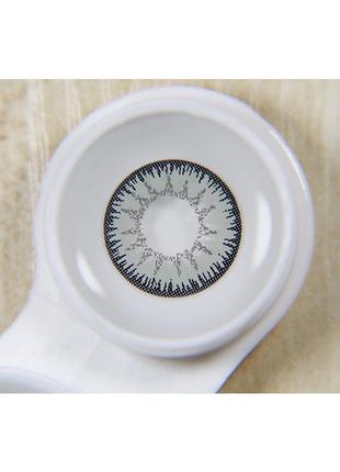 Кольорові сірі лінзи cos для очей. лялькові сірі лінзи. кольорові лінзи для очей.5 фото