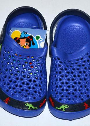Кроксы/ пляжная обувь для мальчиков шалунишка 24-29