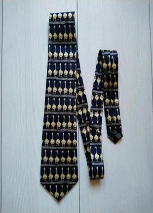 Галстук краватка з гусками1 фото