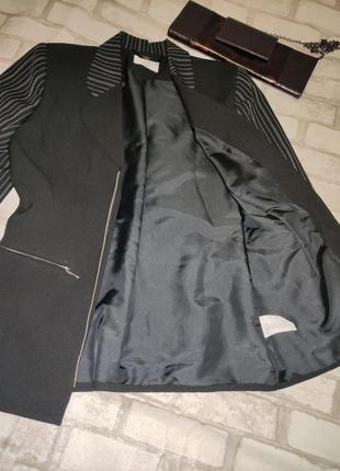 Кардиган , удлиненный пиджак чёрный комбинированный  "lorsay"  , uk 402 фото