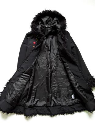 Очень модное  пальто-дубленка в стиле  фолк от h&m2 фото