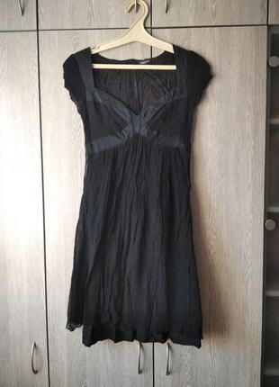 Платье черное выходное на подкладке sinequanone