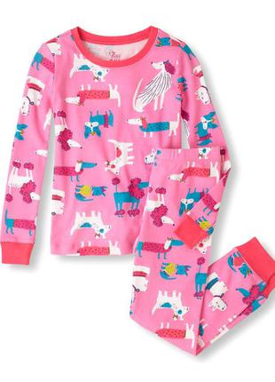 Пижама трикотажная pink dogs children's place1 фото