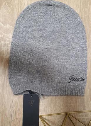 Шапка guess оригинал с шерстью оригинал оригинал 5