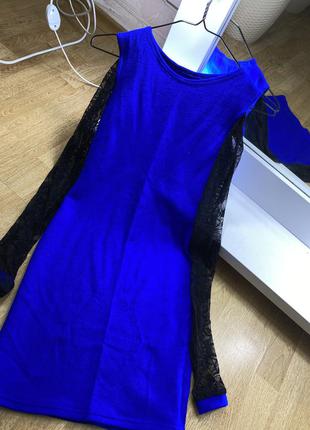 Синє плаття2 фото