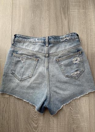 Шорты джинсовые,рваные,короткие4 фото