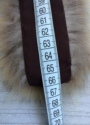 Натуральный мех опушка на воротник капюшон