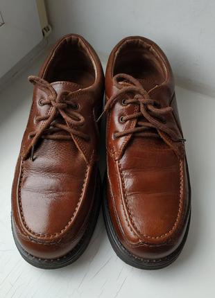 Шкіряні туфлі черевики timberland 36р. 23.5 см.