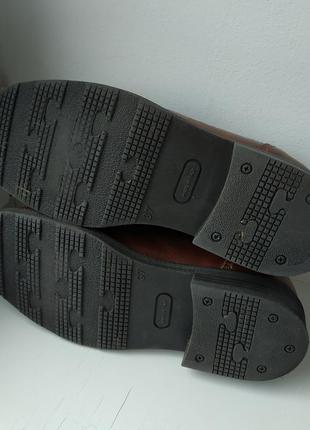 Кожаные туфли timberland 36р. 23.5 см.8 фото