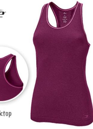 Женская функциональная бесшовная термо майка борцовка топ, techtex, crane германия