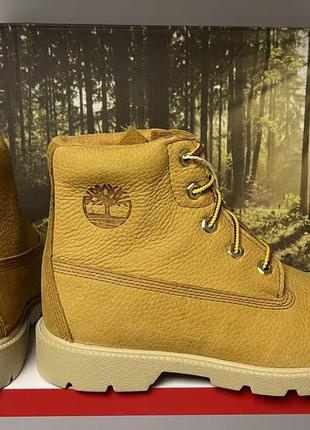 Ботинки timberland classic 6 in boot wheat nubuck размер 35