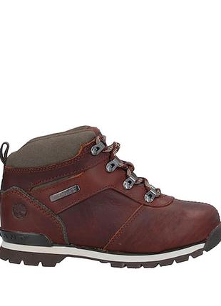 Ботинки timberland splitrock 2 mid hiker md brown full grain размер 334 фото