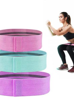 Набір жіночого зимового взуття для фітнесу hip resistance band (3 шт.)
