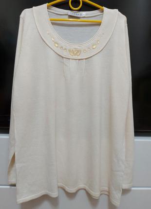 Вовна мериноса светр жіночий від c&a canda р. 50-52 (xl)1 фото