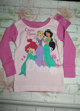 Кофта реглан лонгслив олд неви лонг лонгслів disney princess old navy