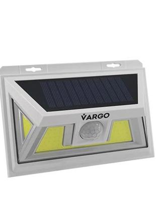 Led світильник на сонячній батареї vargo 10w2 фото