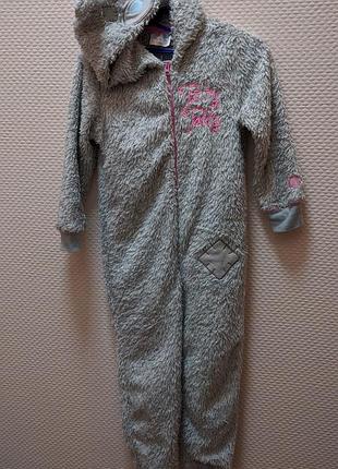 Комбинезон тедди 5-7лет