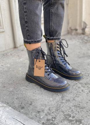 Dr martens 1460 galaxy zip женские ботинки доктор мартинс лаковые6 фото