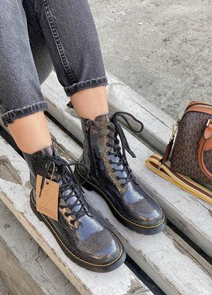 Dr martens 1460 galaxy zip женские ботинки доктор мартинс лаковые4 фото