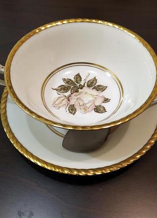 Тарелка+бульонница винтаж