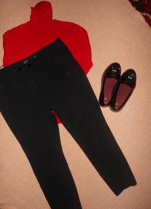 Теплі щільні штани джеггінси 52рр 4