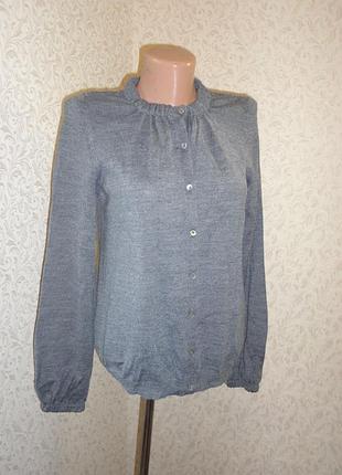 Вовняна кофта шерсть 50% італія р. s (ог 94,рук.65)