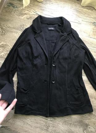 Пиджак піджак жакет чорний черный пиджачек7 фото