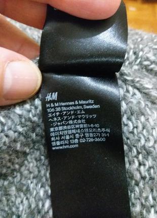 H&m объемный свитер с скандинавским орнаментом5 фото