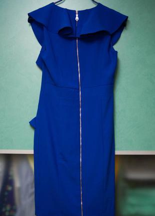 Платье olko с рюшами и молнией на спине7 фото