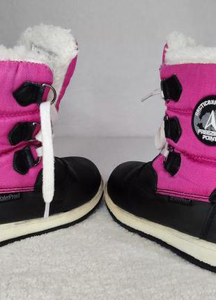 Супер-теплі зимові шкіряні чоботи з натуральним хутром. d.d. step польща!1 фото