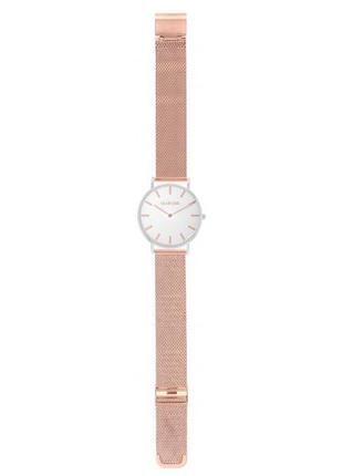 Брендові жіночі годинники франція clueless watch bcl10004-303 рожеве золото6 фото