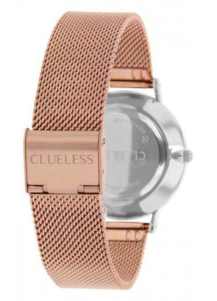 Брендові жіночі годинники франція clueless watch bcl10004-303 рожеве золото5 фото