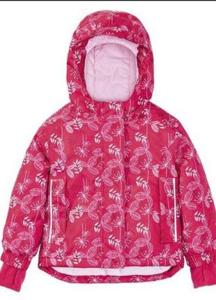 Теомокостюм дитячий рожева куртка і чорні штани lupilu р.86/92см4 фото
