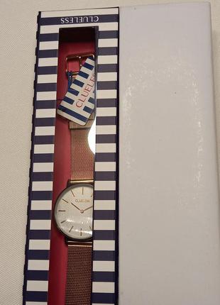 Брендові жіночі годинники франція clueless watch bcl10004-303 рожеве золото8 фото