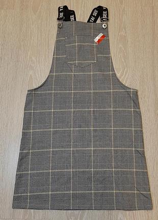 Сарафан в клітинку в клетку