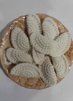 Вареники детская кухня игры на кухне блюда игрушки ручная работа 10 штук