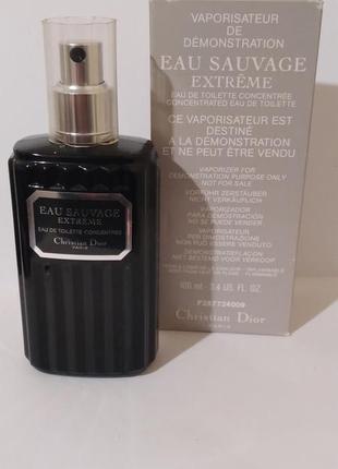 Christian dior "sauvage extreme"-edt 100ml vintage7 фото