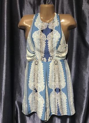 Крепдешиновий ромпер, комбинезон  warehouse