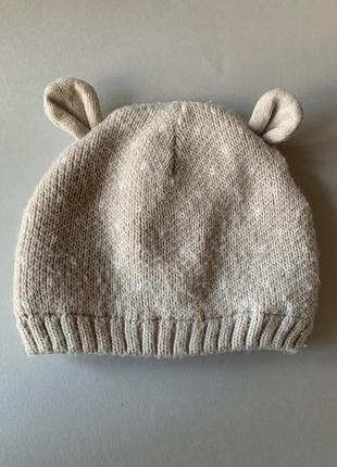 Шапочка carter ' s шапка трикотажна з вушками для малюка