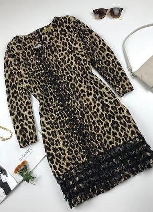 Сукня в леопардовий принт1 фото