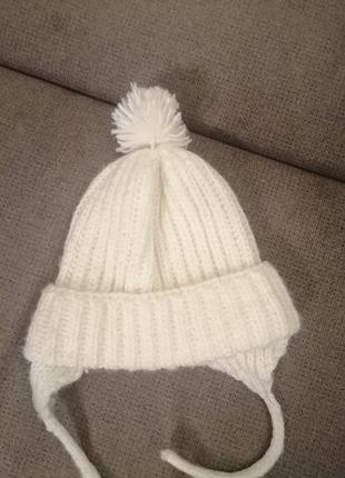 Шапка зимняя, ручная вязка