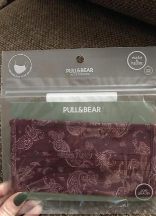 Стильна багаторазова маска pull&bear4 фото